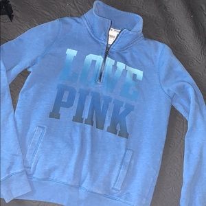 Blue VS PINK quarter zip